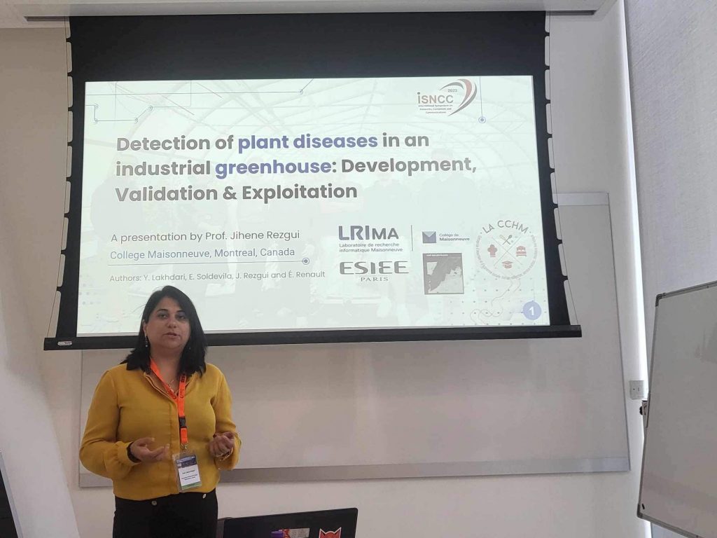 Detection of Plant Diseases in an Industrial Greenhouse in ISNCC 2023, Qatar